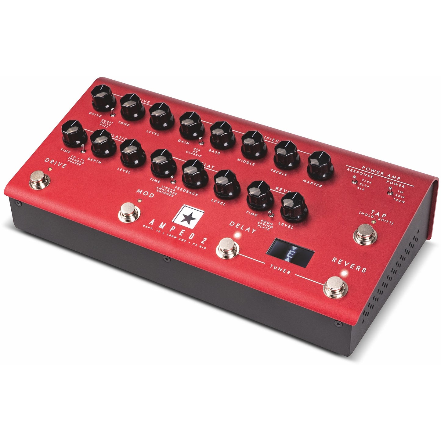 Blackstar AMPED 2 100-Watt Amplifier Pedal w/ Multi Effects