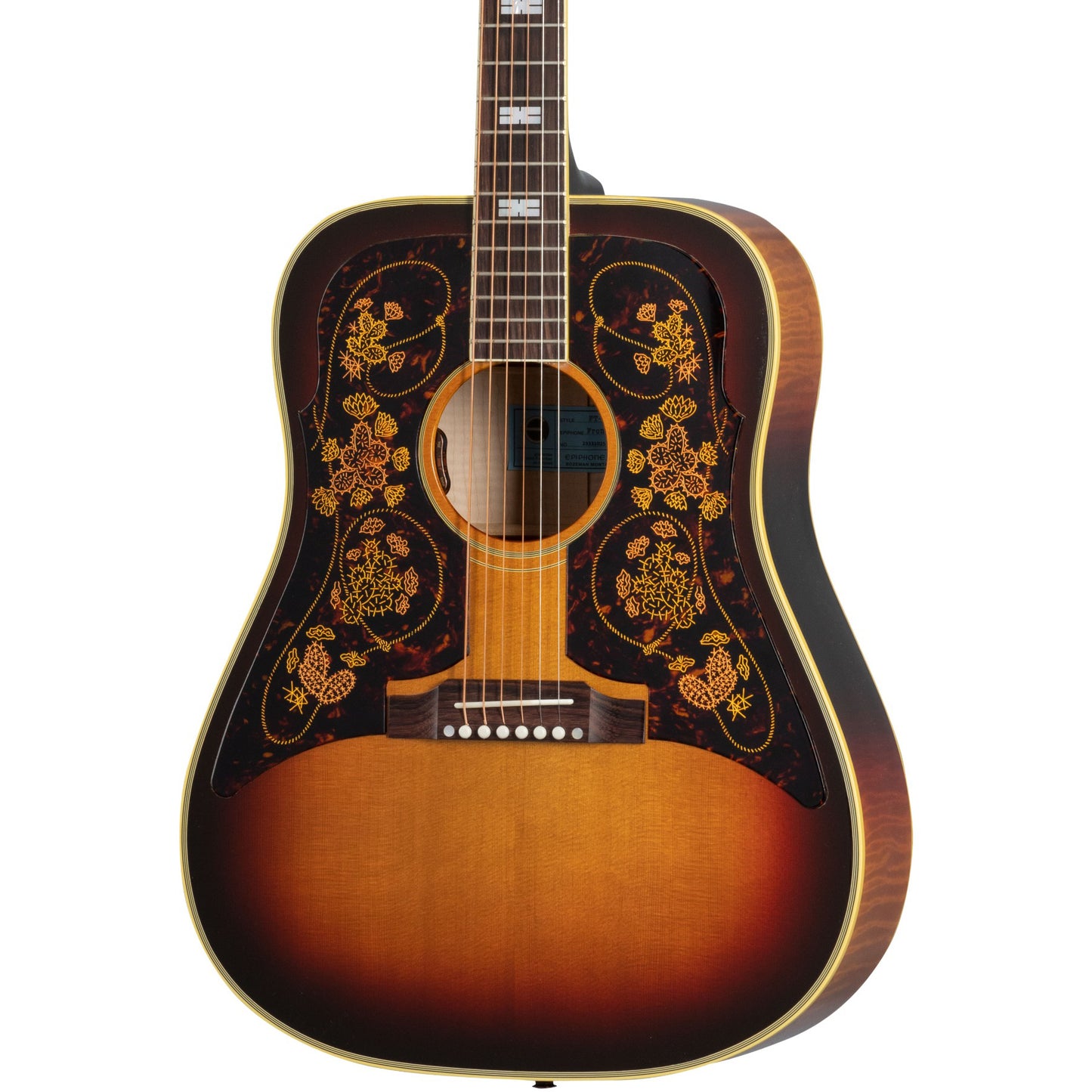 Epiphone Chris Stapleton Signature Acoustic Guitar in Frontier Sunburst