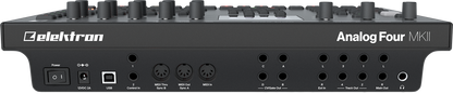 Elektron Analog Four MKII Black 4-voice Analog Synthesizer with Sequencer
