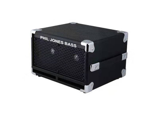 Phil Jones C2 Compact 2 2x5” Cabinet In Black 8 Ohm