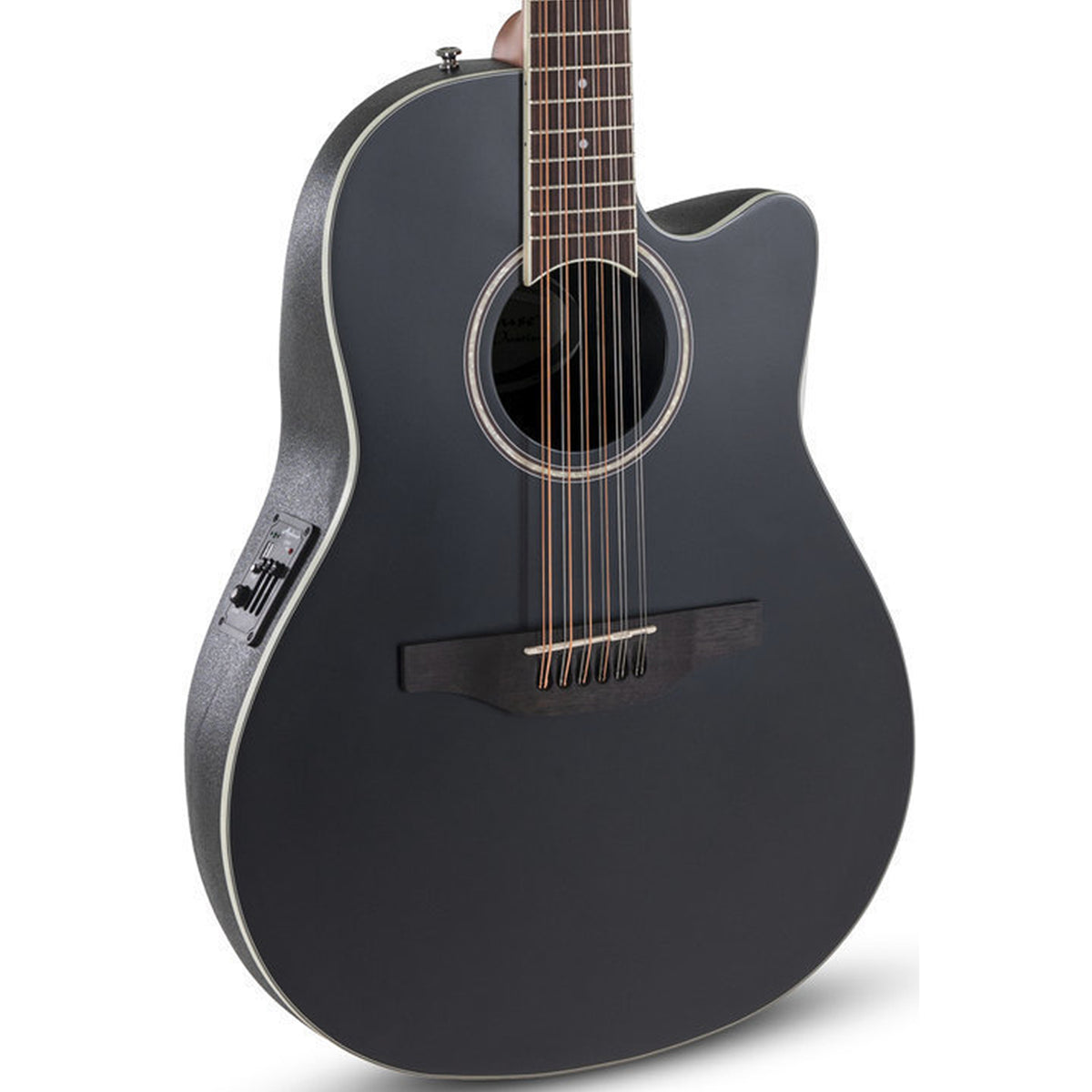 Ovation Applause AB2412-5S Mid Depth Acoustic Electric Guitar 