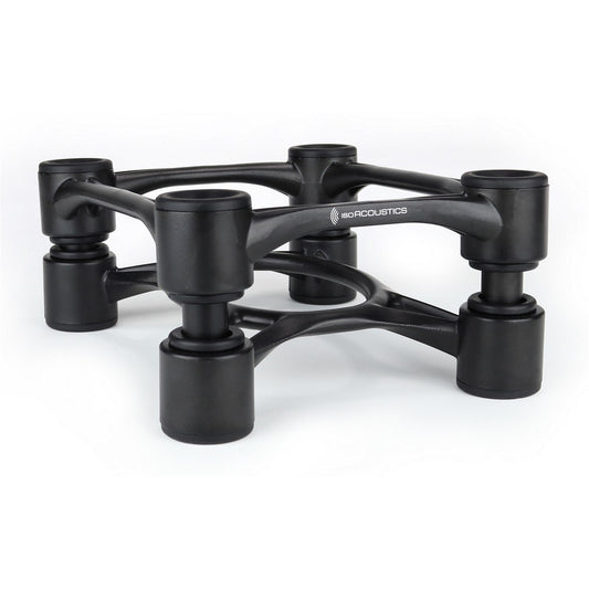 IsoAcoustics Aperta Isolation Speaker Stands - Black - Pair