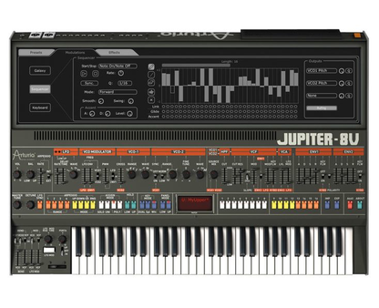 Arturia JUP-8 V (Jupiter 8 Soft Synth)