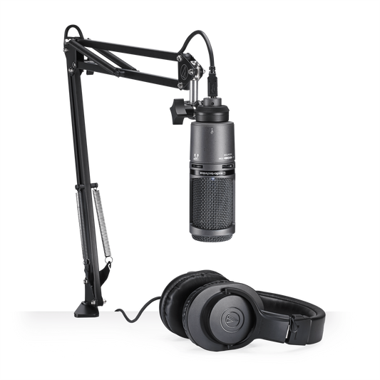 Audio Technica AT2020USB+PK Podcasting Studio Bundle Standard