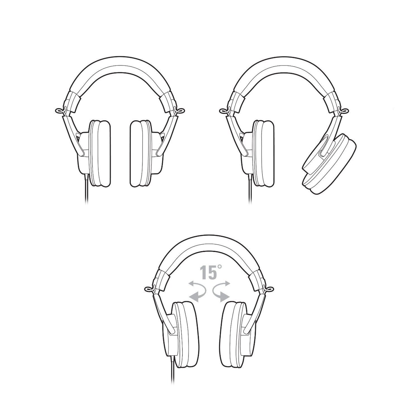 Audio Technica ATH-M20x Professional Headphones