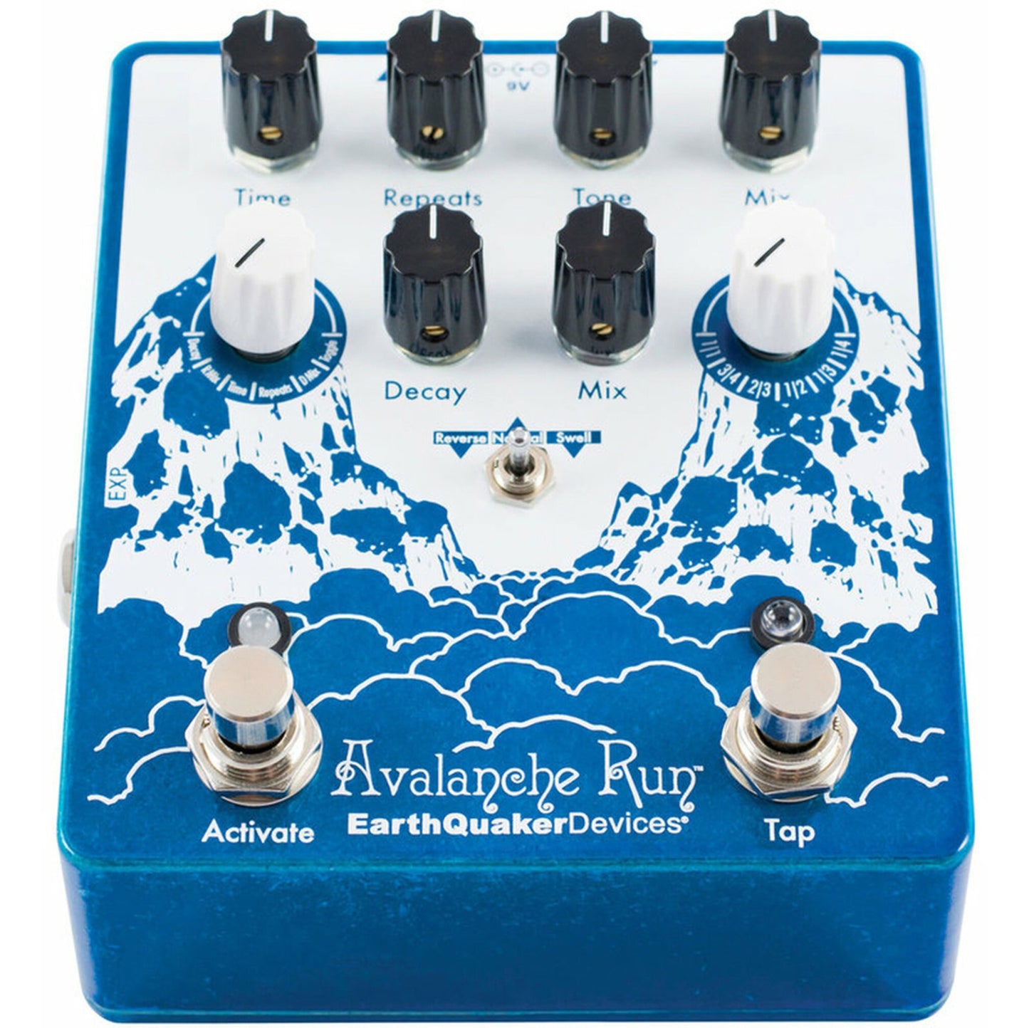 EarthQuaker Devices Avalanche Run V2 Stereo Delay and Reverb Pedal