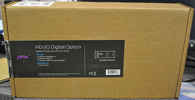 Avid HD I/O Digital Option Digital I/O Expansion Card for HD I/O (99006054100)