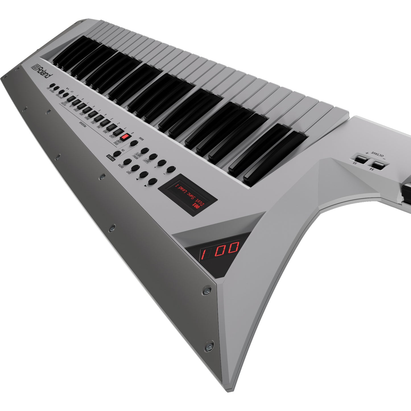 Roland AX-Edge Keytar Synthesizer, White