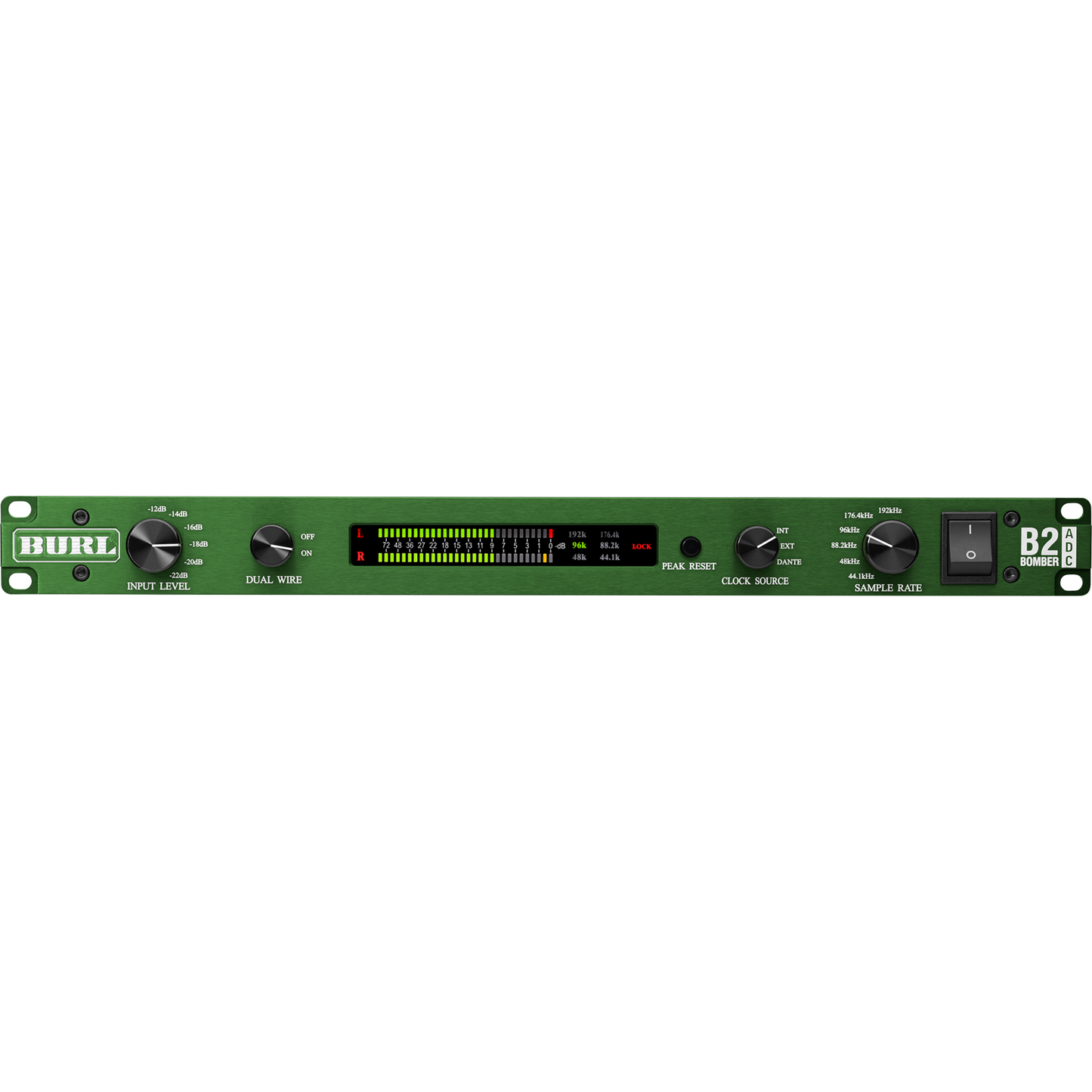 Burl Audio B2 Bomber ADC Dante 2-Channel AD Converter