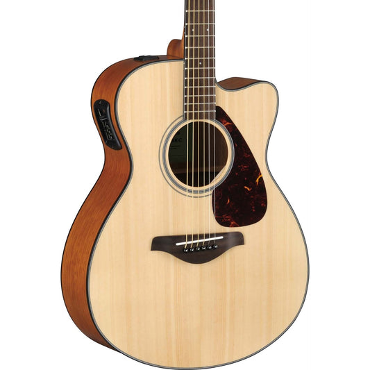 Yamaha FSX800C Small Body Acoustic-Electric Guitar, Natural