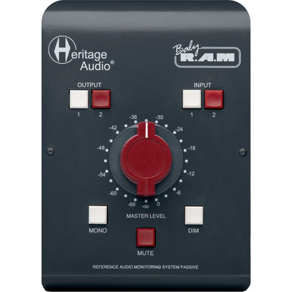 Heritage Audio Baby Ram Desktop Passive Monitor Controller