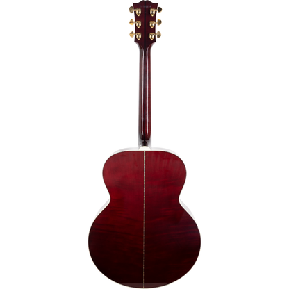 Gibson SJ-200 Standard Acoustic Guitar - Wine Red w/ Case