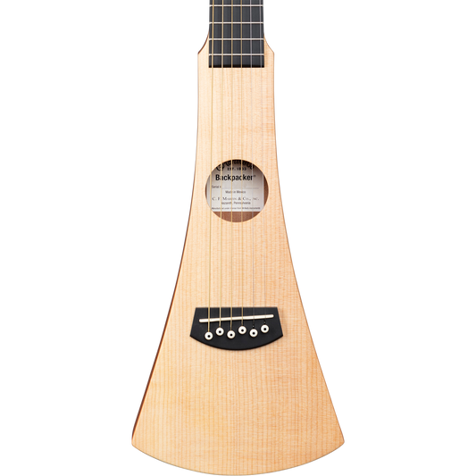 Martin Backpacker Travel Steel String Acoustic Guitar with Strap and Bag
