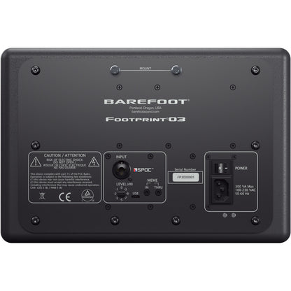 Barefoot Footprint03 Compact 3 Way Studio Monitors - Pair