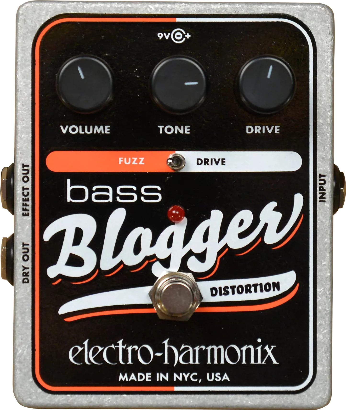 Electro Harmonix Bass Blogger Distortion Effects Pedal