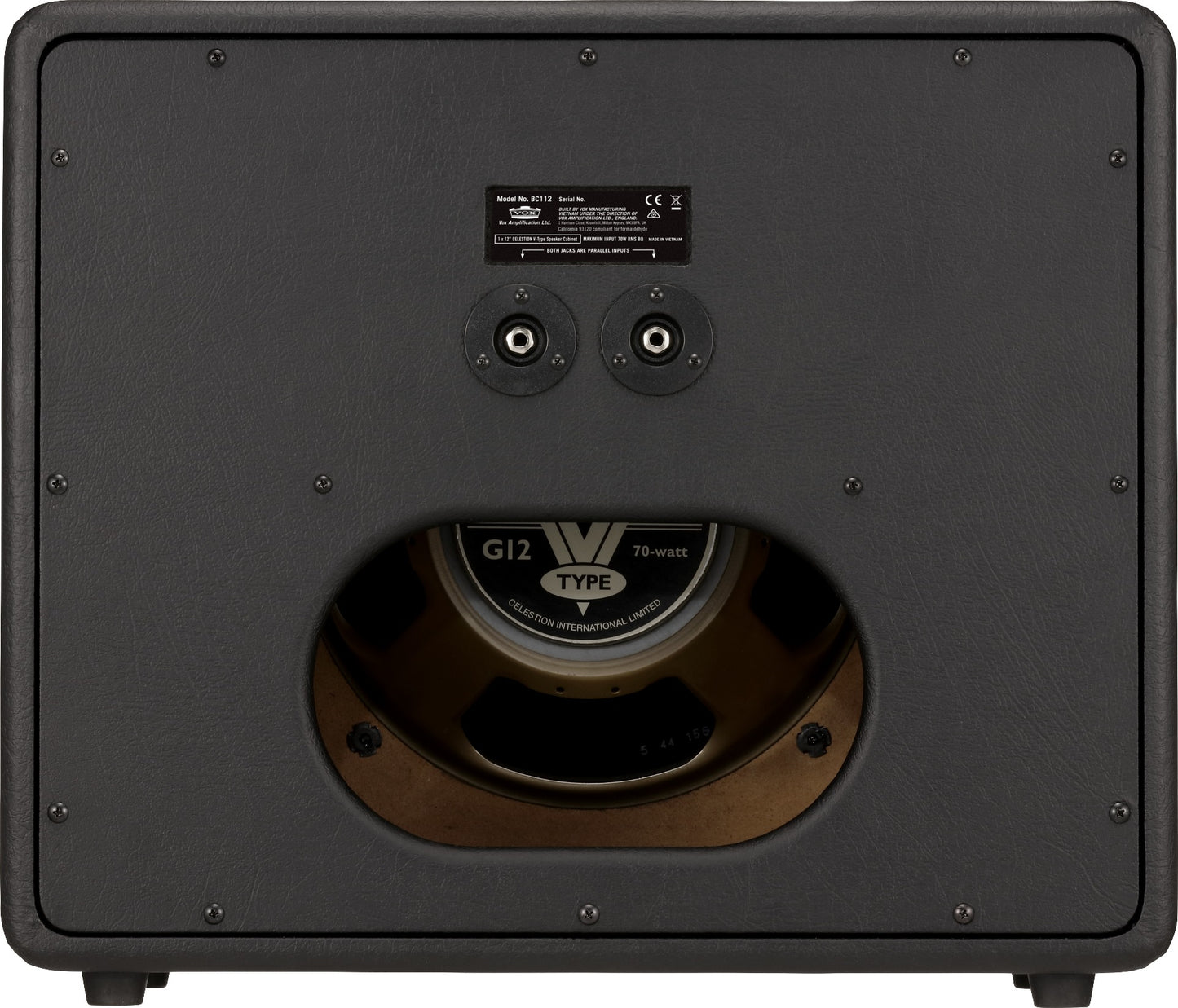 Vox BC112 Black Cab 1x12" Guitar Speaker Cabinet