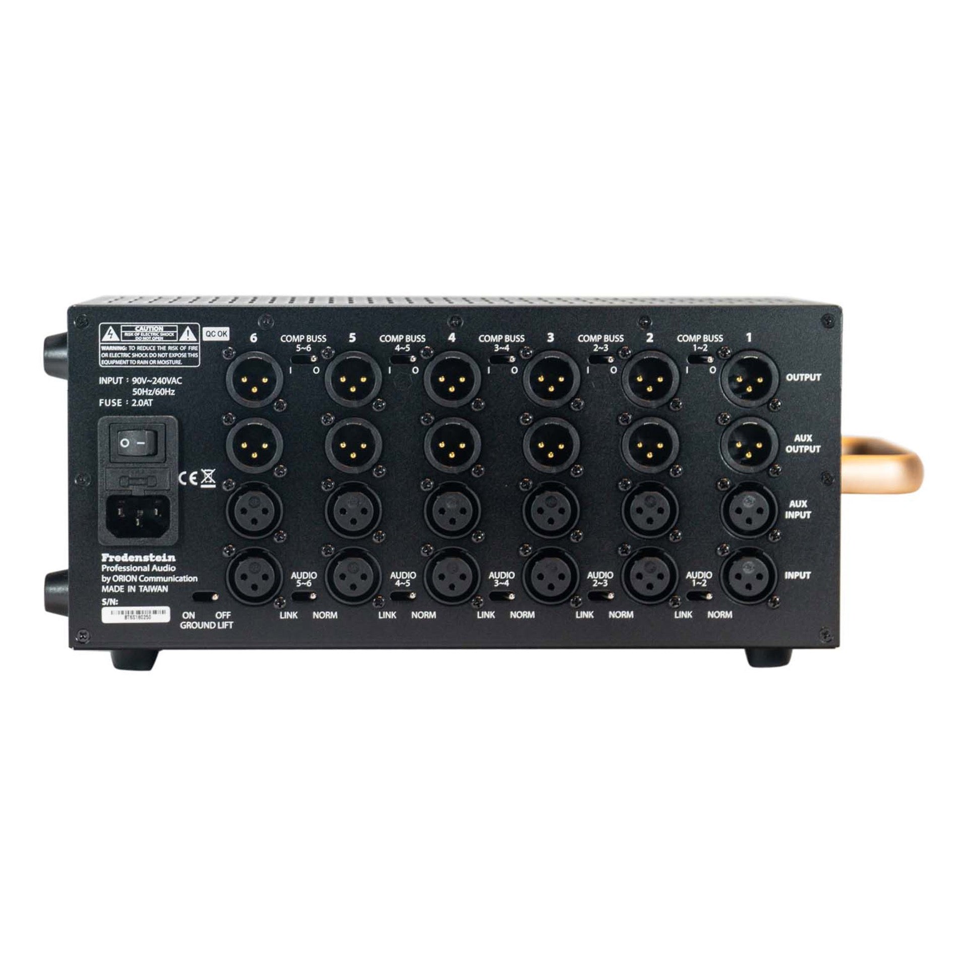 Fredenstein Bento 6S 6-Slot 500-Series Chassis – Alto Music