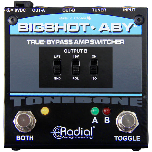 Radial BigShot ABY True-Bypass Switch Pedal