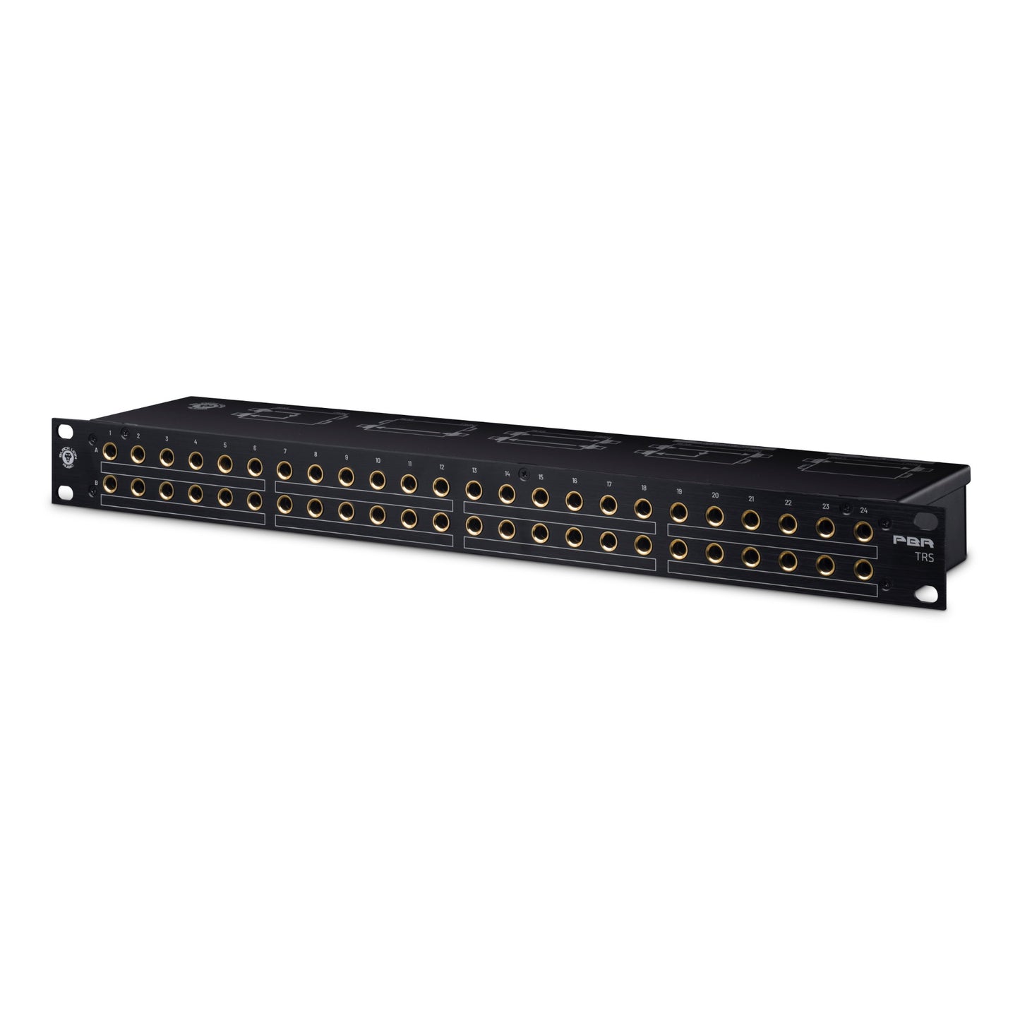 Black Lion Audio PBR-TRS - 48-Point Gold-Plated TRS Patchbay