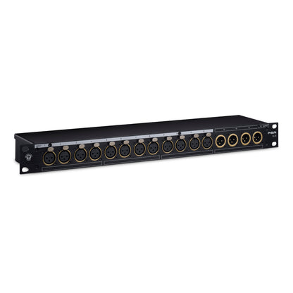 Black Lion Audio PBR-XLR - 16-Point Gold-Plated XLR Patchbay