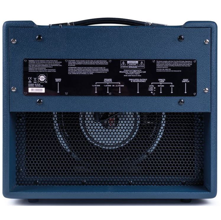 Blackstar Limited Edition Studio 10 EL34 10 Watt Combo Amp in Royal Blue