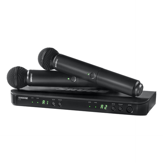 Shure BLX288/SM58BK-H11 Dual SM58 Wireless Vocal System - Blackout Edition