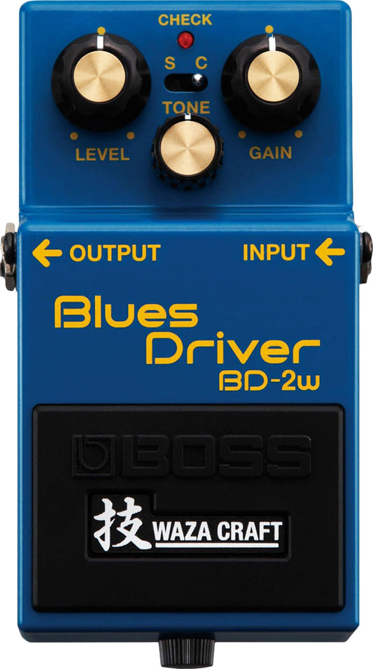Boss BD-2W Blues Driver Waza Craft Special Edition Pedal