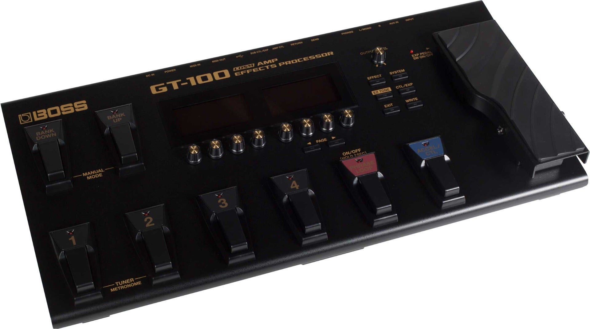 gt 100 pedal Boss GT-100 Guitar Amplifier Effects Guitar Processor – Alto Music