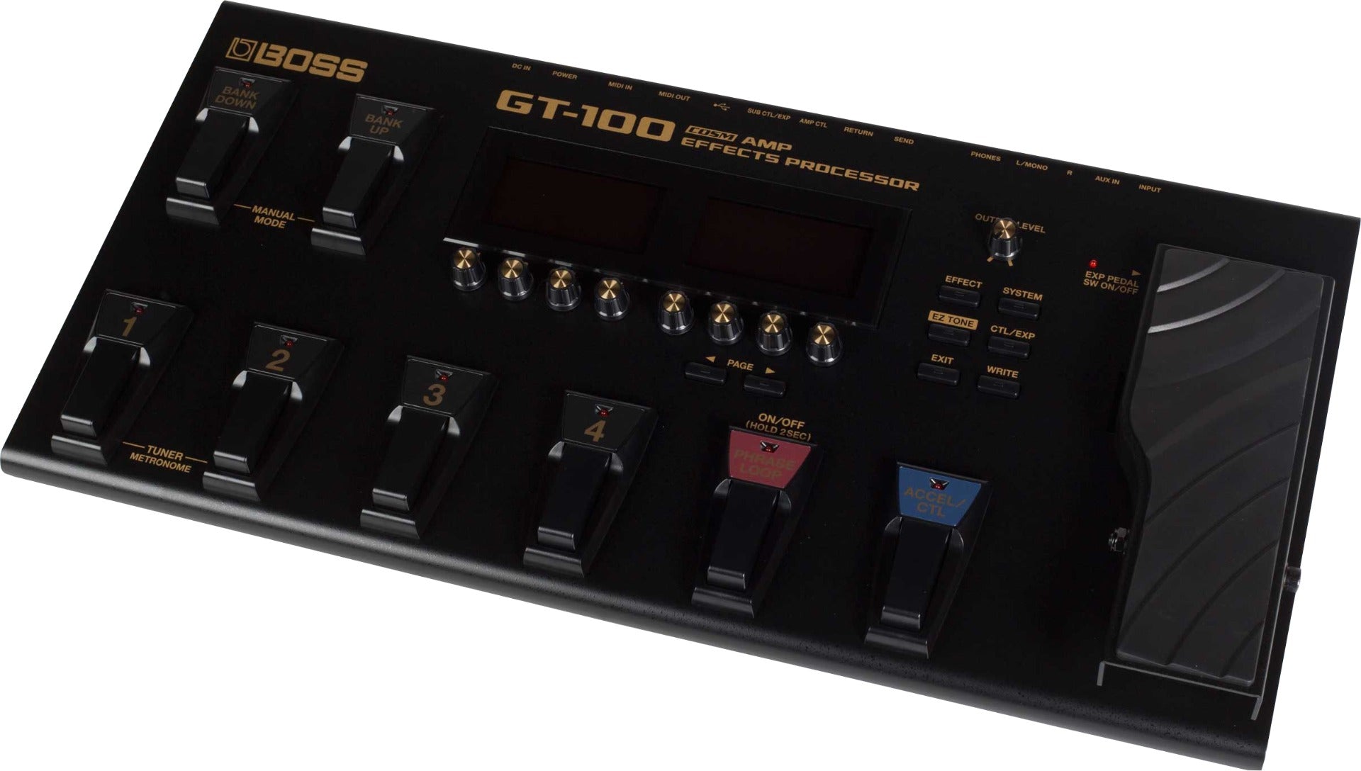 boss gt 100 multi effects pedal Boss GT-100 Guitar Amplifier Effects Guitar Processor – Alto Music