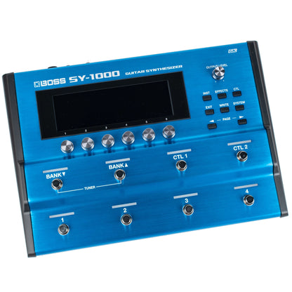 synthesizer pedal for guitar Boss SY-1000 Guitar Synthesizer Pedal