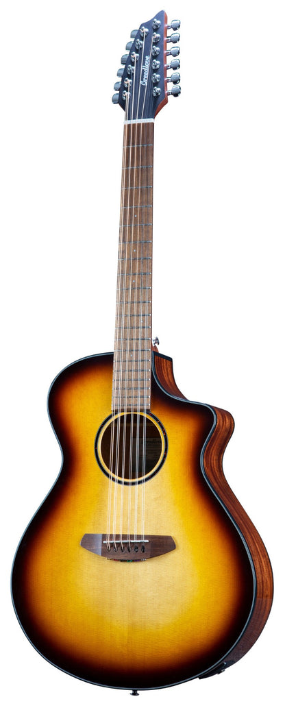 Breedlove Discovery S Concert Edgeburst 12 String Acoustic Guitar, Sitka-African Mahogany