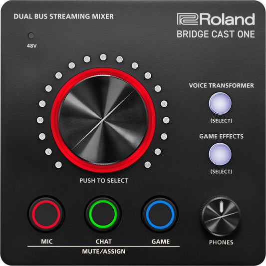 Roland Bridge Cast One Dual-bus Gaming Audio Mixer