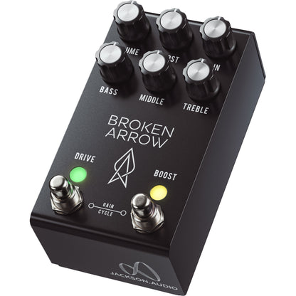 Jackson Audio Broken Arrow V2 - MIDI Overdrive Pedal in Black