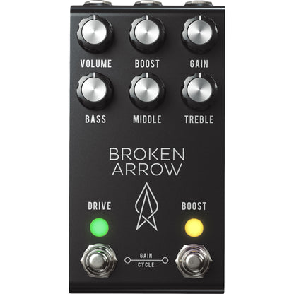 Jackson Audio Broken Arrow V2 - MIDI Overdrive Pedal in Black