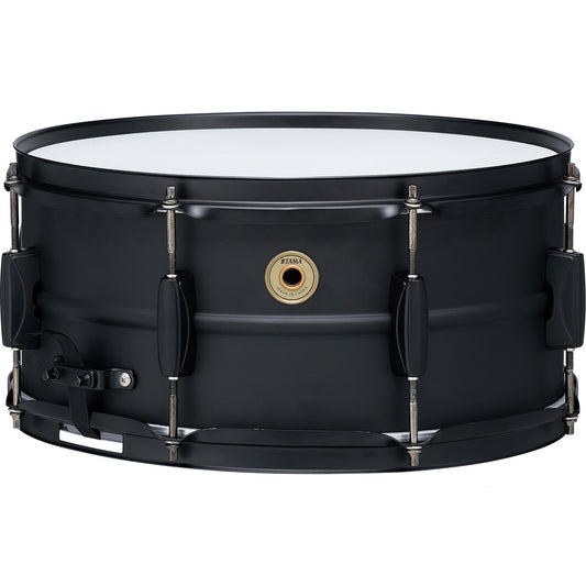 TAMA Metalworks 6.5x14" Steel Snare Drum with Matte Black Shell Hardware