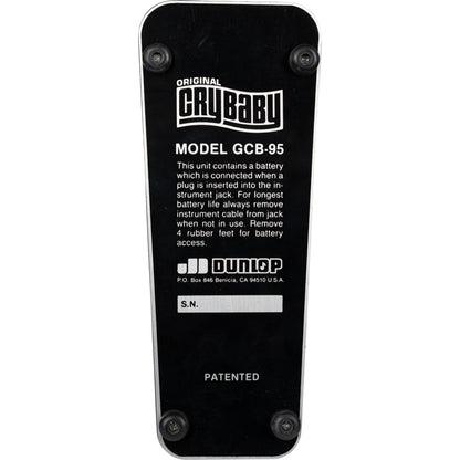 Dunlop GCB95 Crybaby Standard Wah Pedal