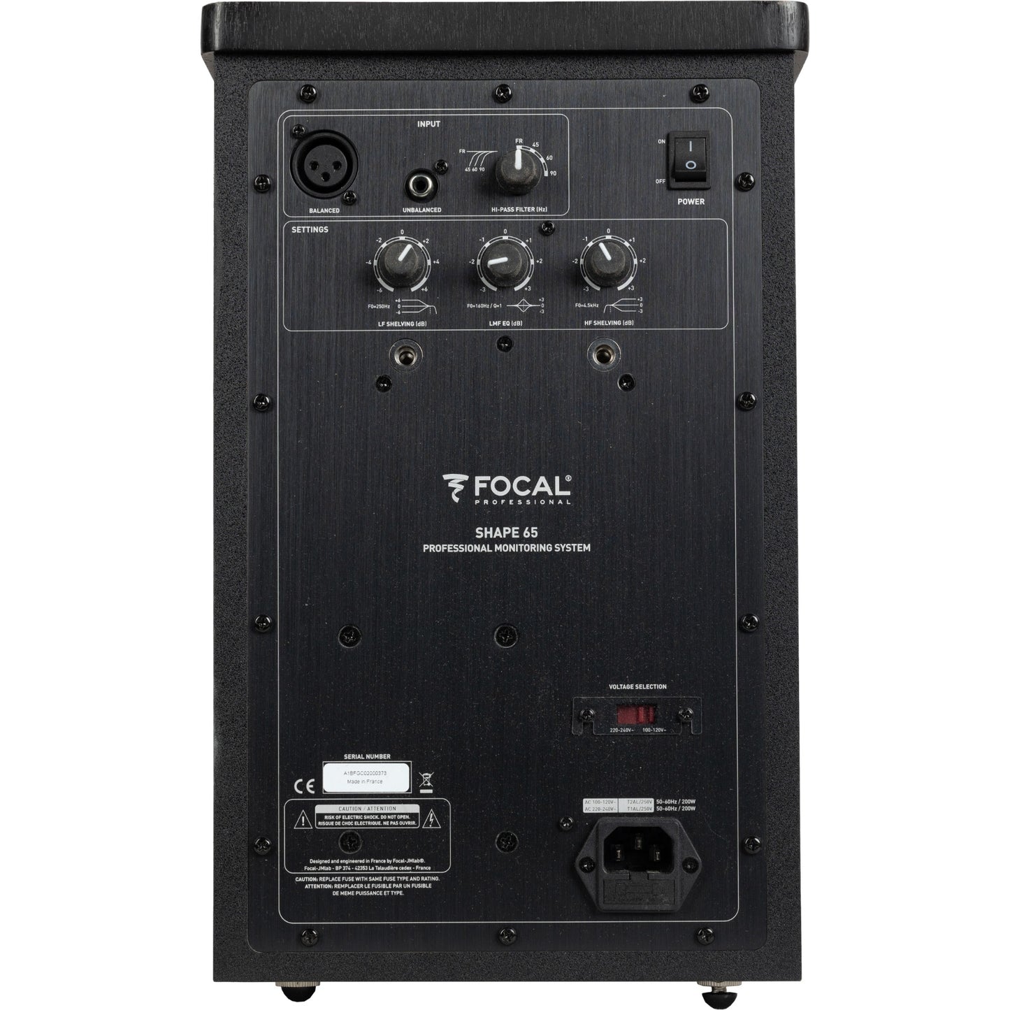 Focal Shape 65 Studio Monitor