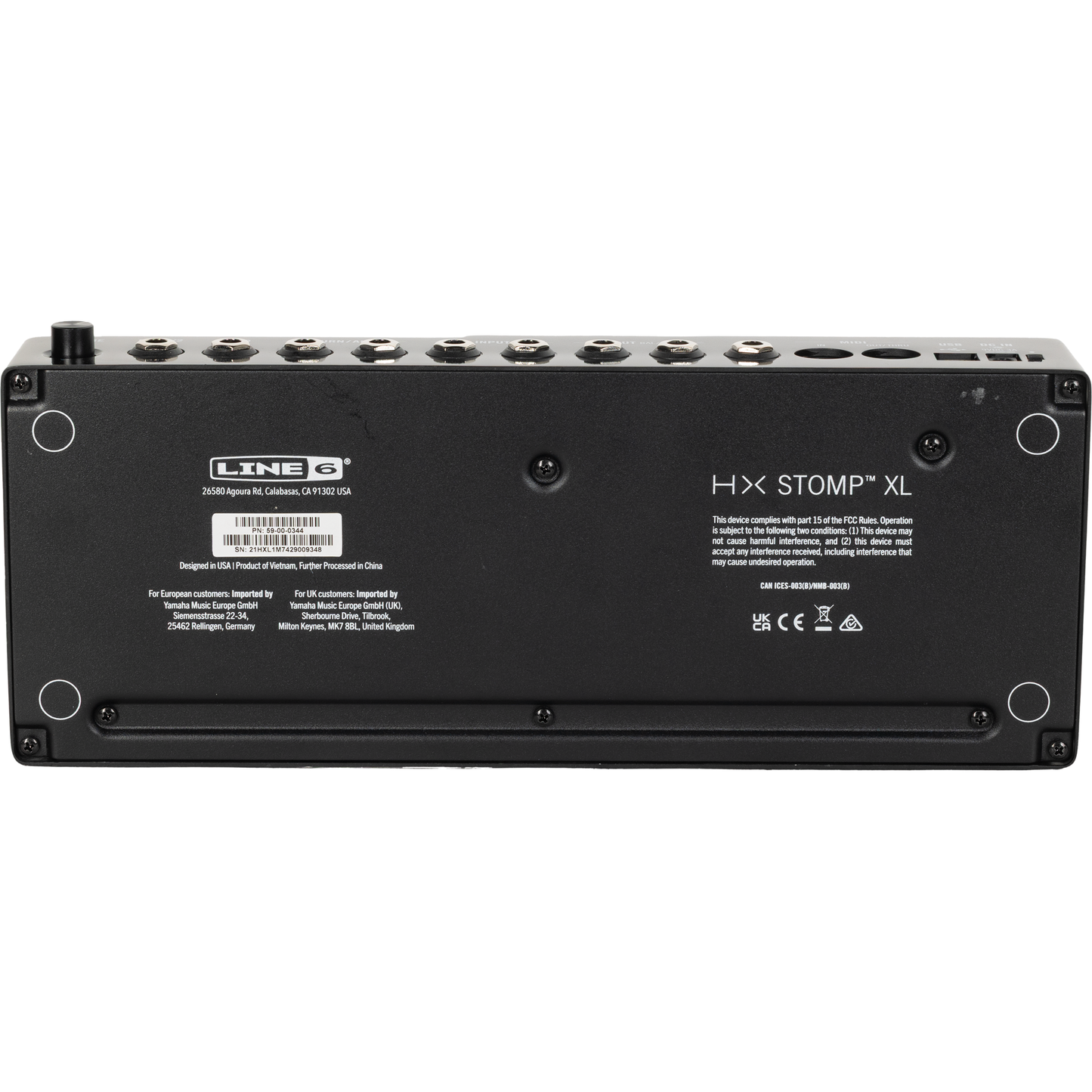 Line 6 HX Stomp XL Multi FX Guitar Pedal