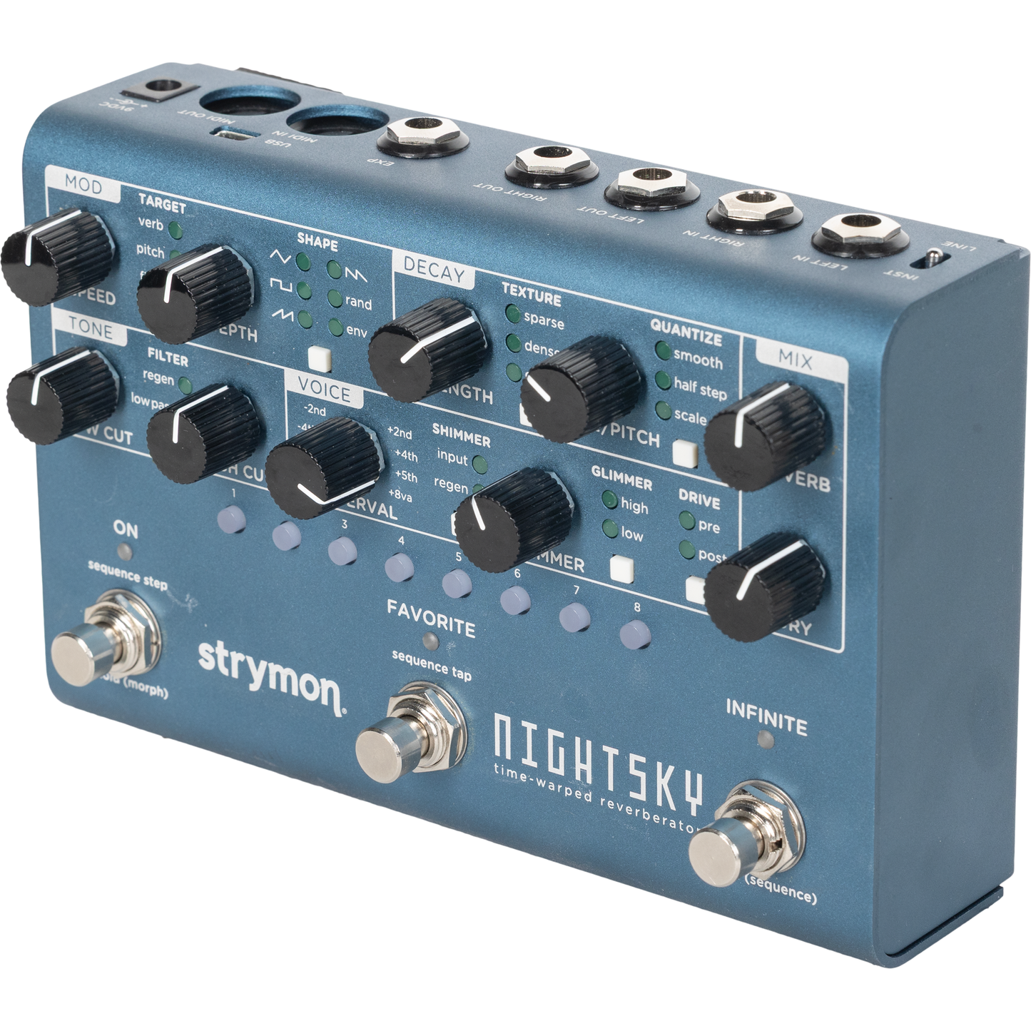 Strymon NightSky Time-warped Reverberator Pedal