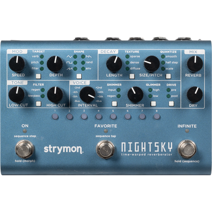 Strymon NightSky Time-warped Reverberator Pedal
