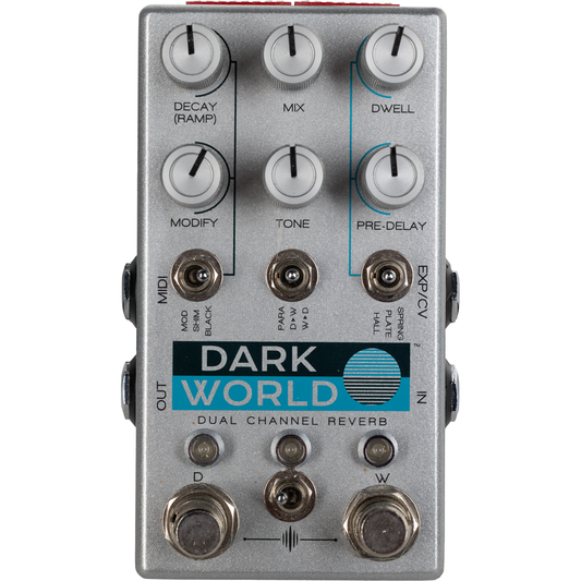 Chase Bliss Dark World Dual Channel Reverb Blender Pedal