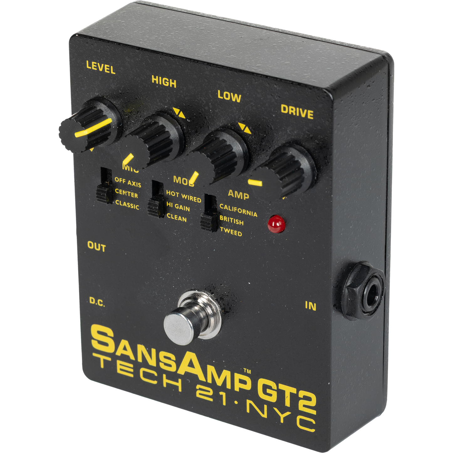 Tech 21 SansAmp GT2 Tube Amp Emulator Pedal