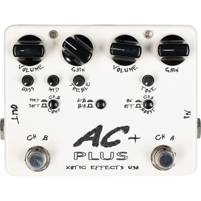 Xotic Effects AC Plus Dual Overdrive Distortion Pedal