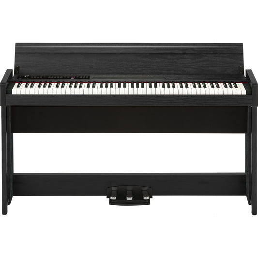 Korg C1 Air 88-Key Bluetooth Digital Piano, Limited Edition Black Wood Grain