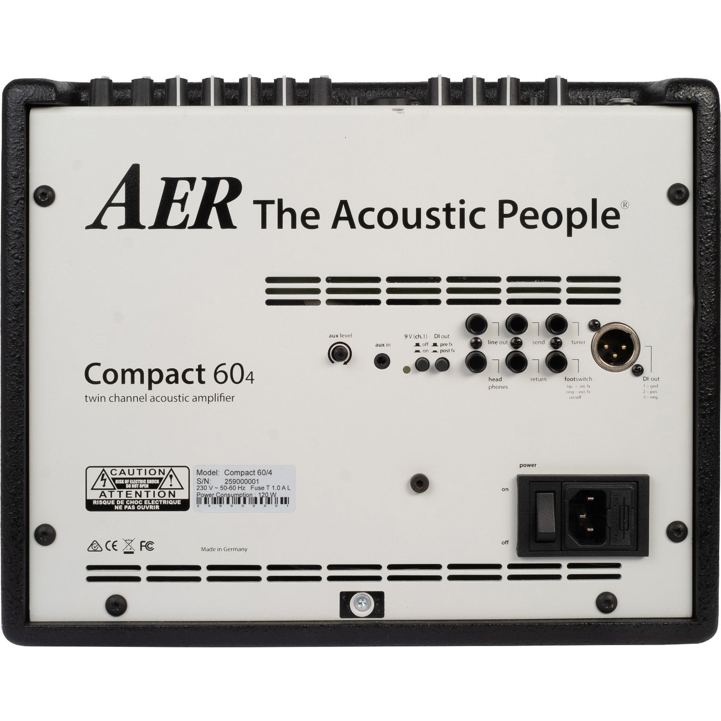 AER Compact 60/4 Compact Acoustic Guitar Combo Amp