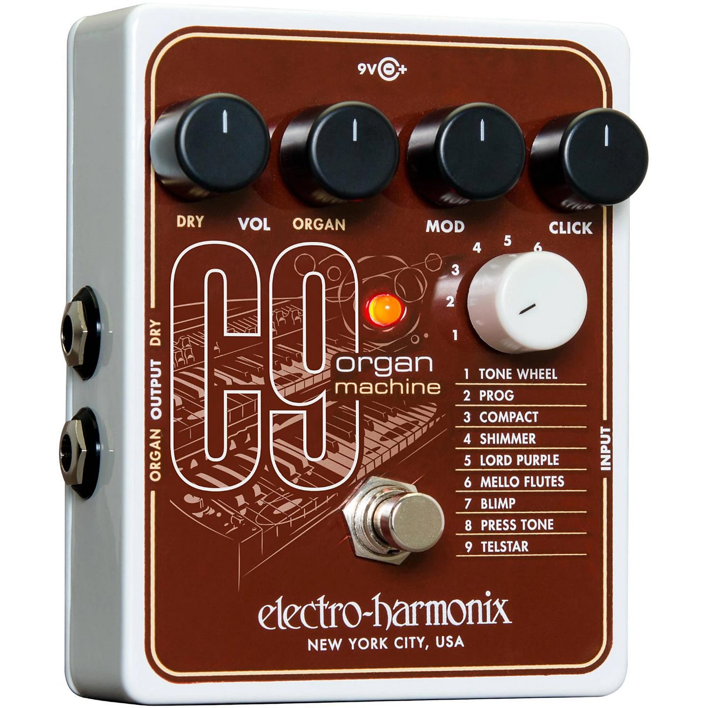 Electro Harmonix C9 Organ Machine Effects Pedal