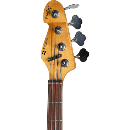 Sandberg California VT Left Handed 4-String Electric Bass - Soft Aged Lake Placid Blue