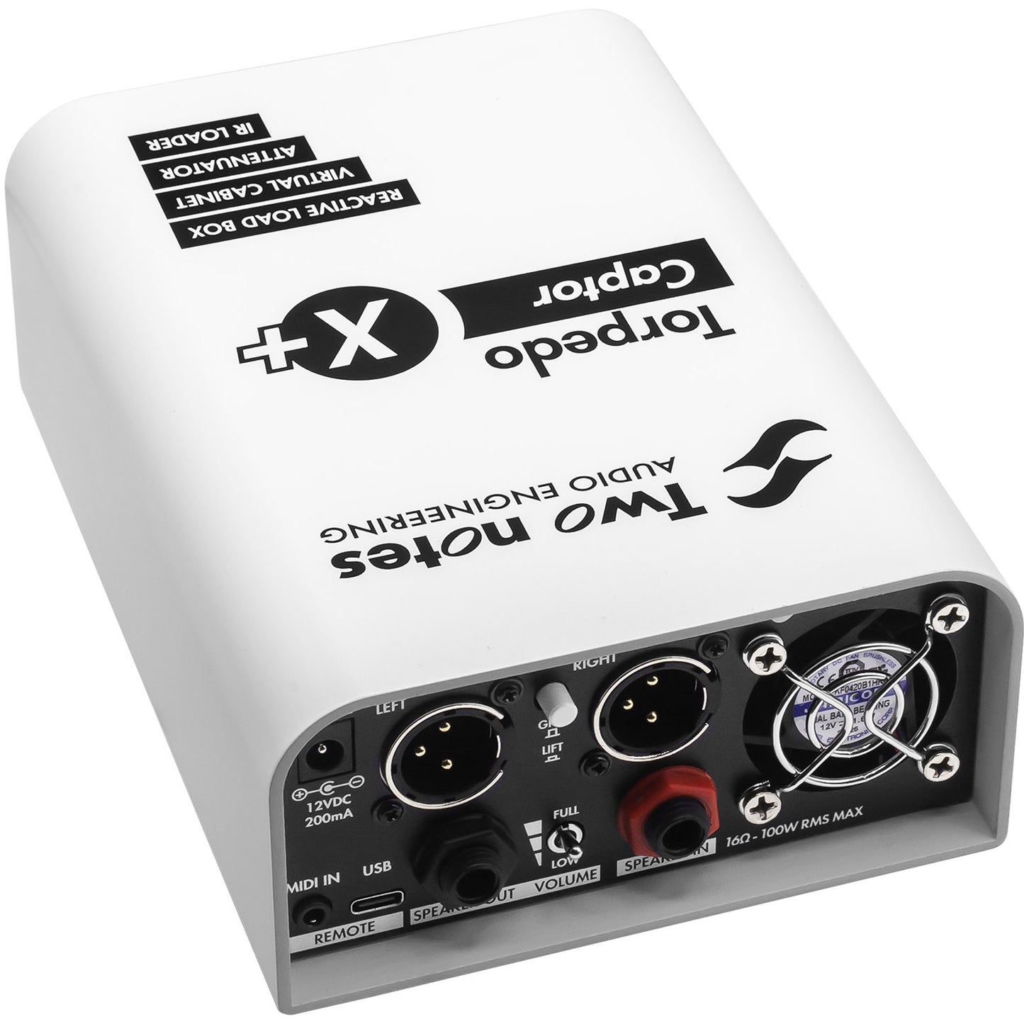 Two Notes Engineering Torpedo Captor X+ 16 Ohm Compact Reactive Load Box