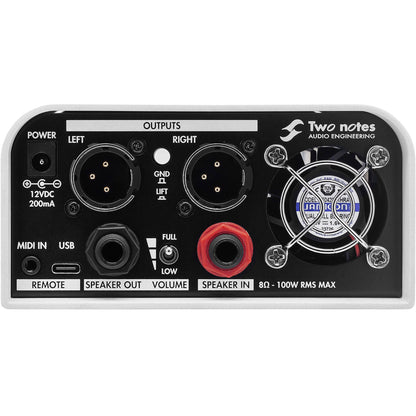 Two Notes Engineering Torpedo Captor X+ 8 Ohm Compact Reactive Load Box
