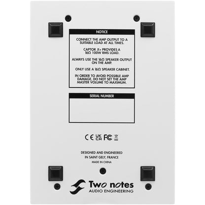 Two Notes Engineering Torpedo Captor X+ 16 Ohm Compact Reactive Load Box